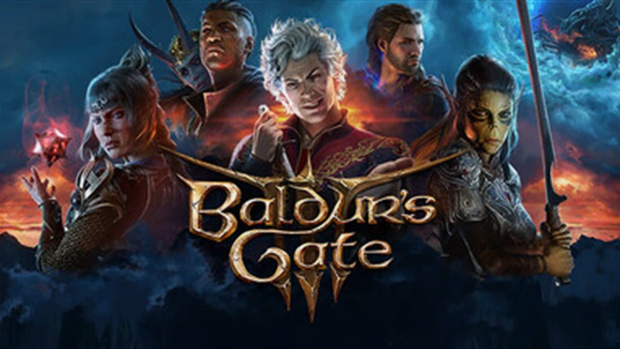 Baldur's Gate 3: официальный арт с героями