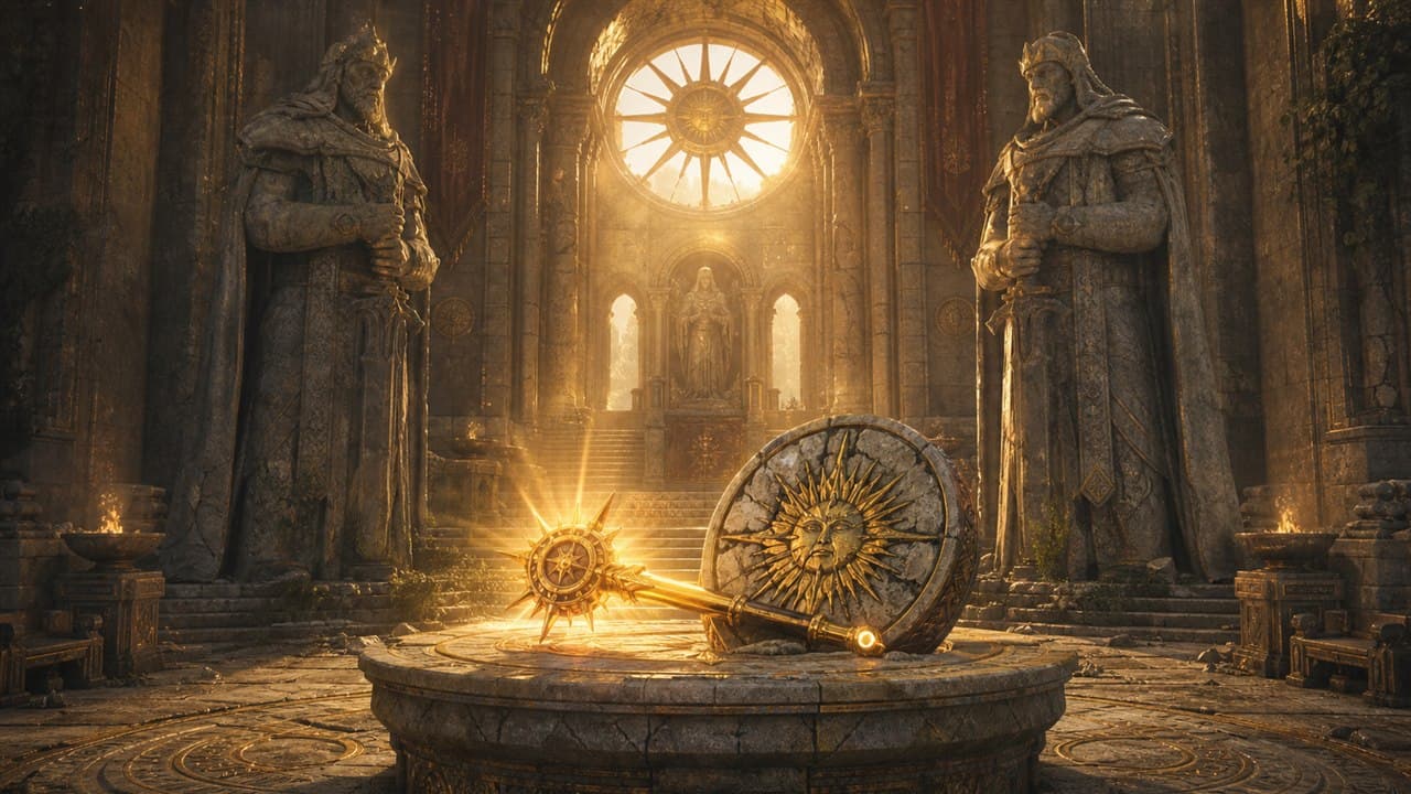 Baldur's Gate 3: Кровь Латандера, Герб Мастера Зари и загадка со статуями