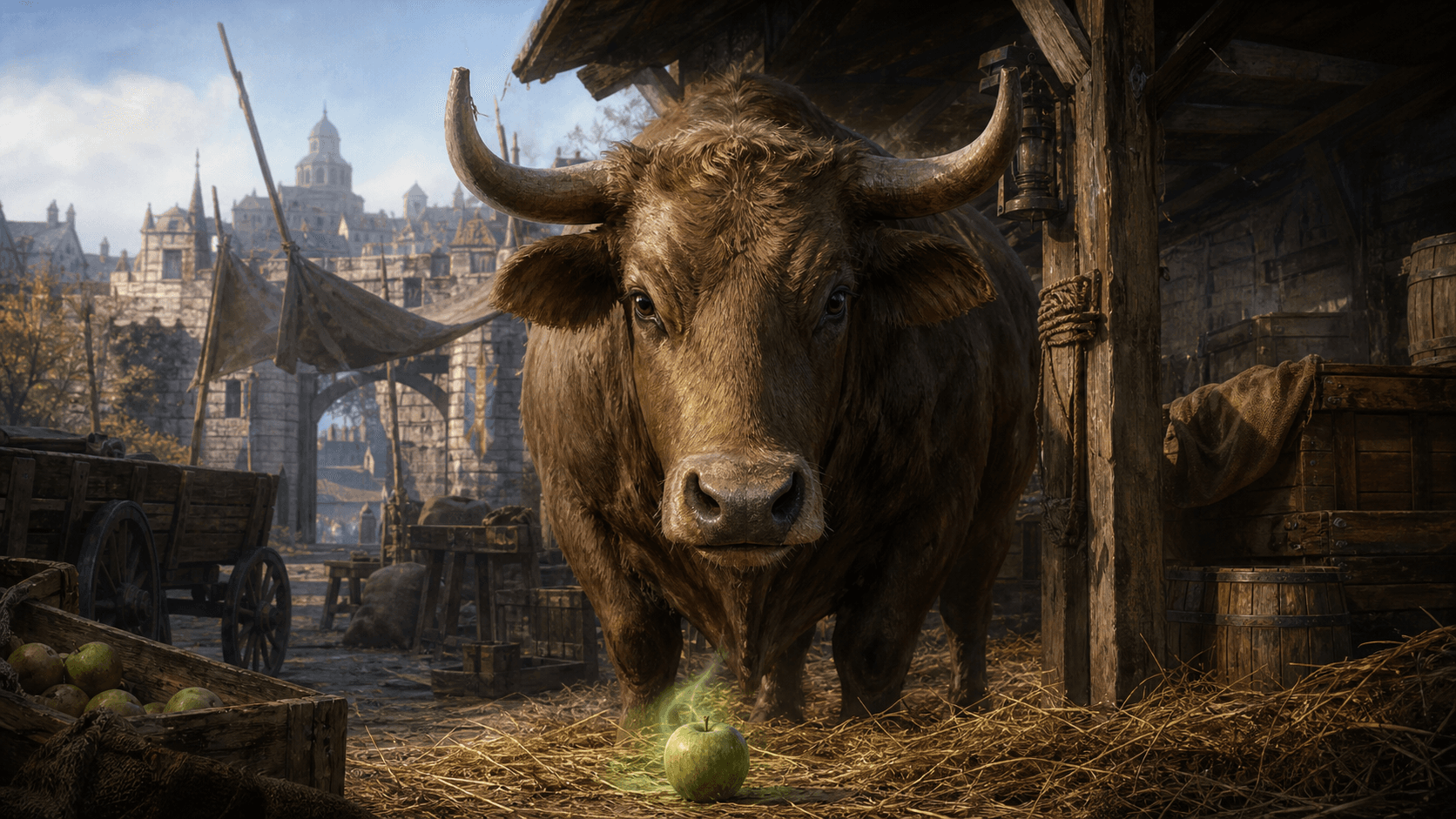 Baldur's Gate 3: Странный вол - как провести Strange Ox через акты и что получить: обложка гайда
