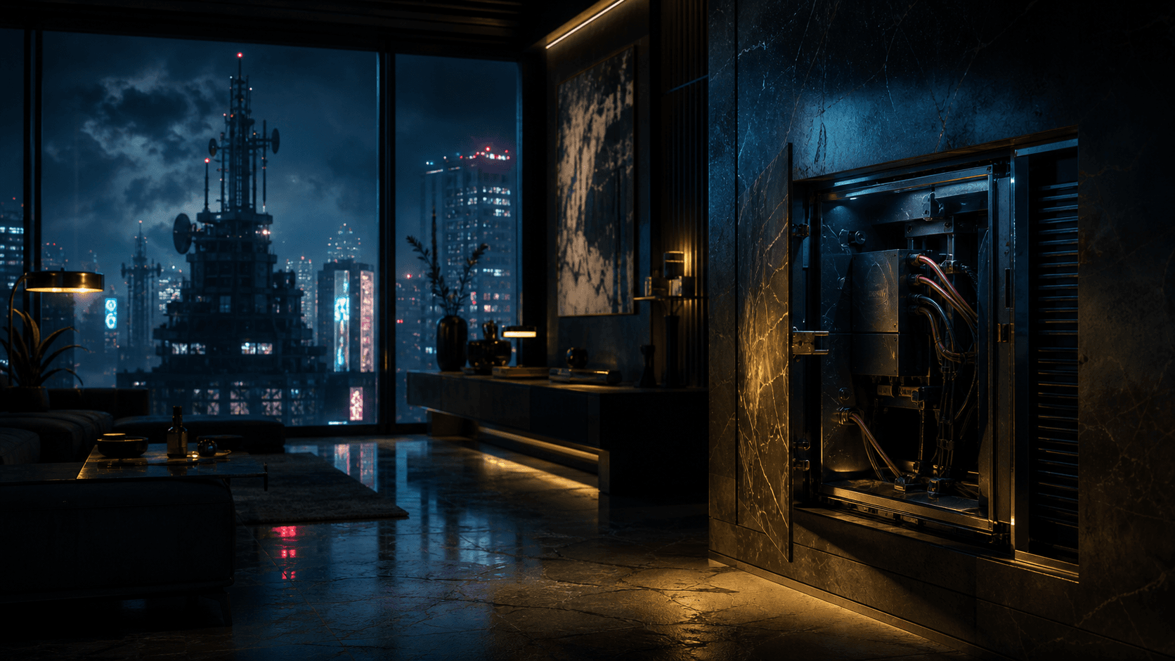 Cyberpunk 2077: расследование в квартире Пералесов, скрытая комната и антенна