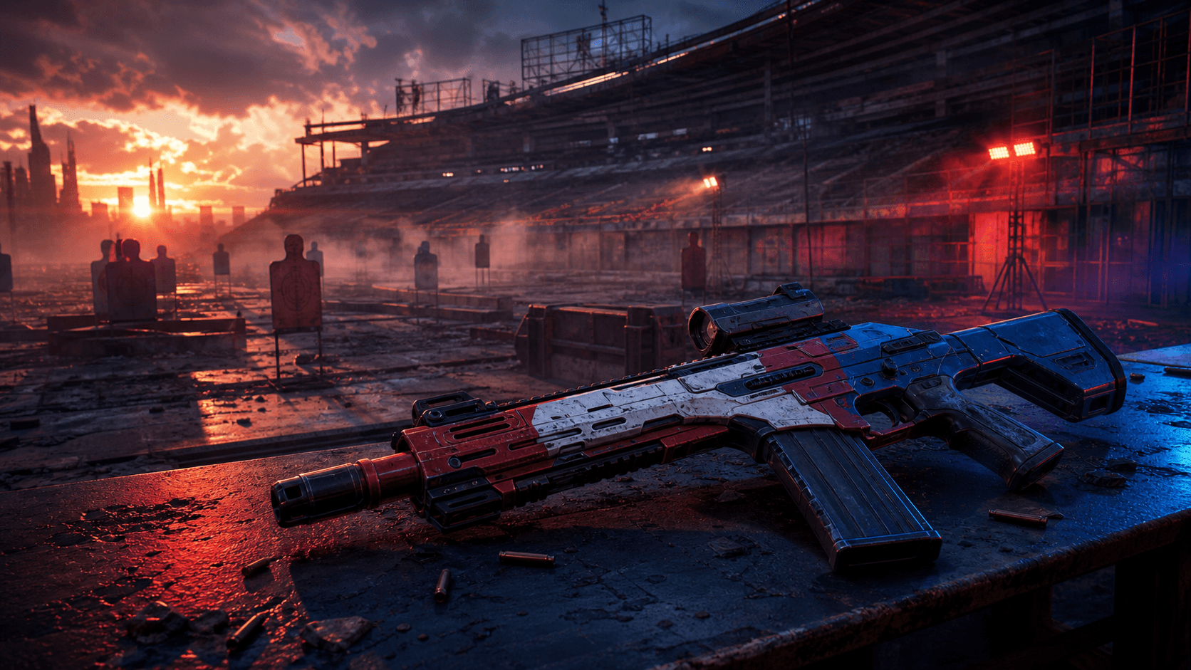 Cyberpunk 2077: умная винтовка на стадионном тире