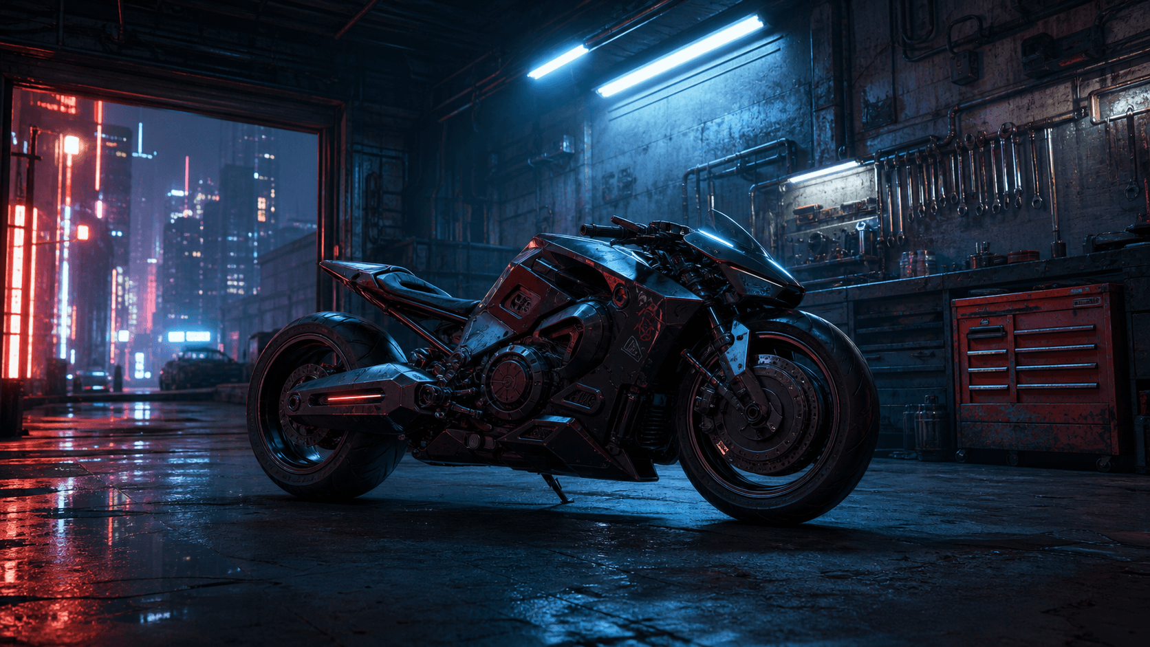 Cyberpunk 2077: секретный мотоцикл Arch Nazare Itsumade в гараже Нортсайда