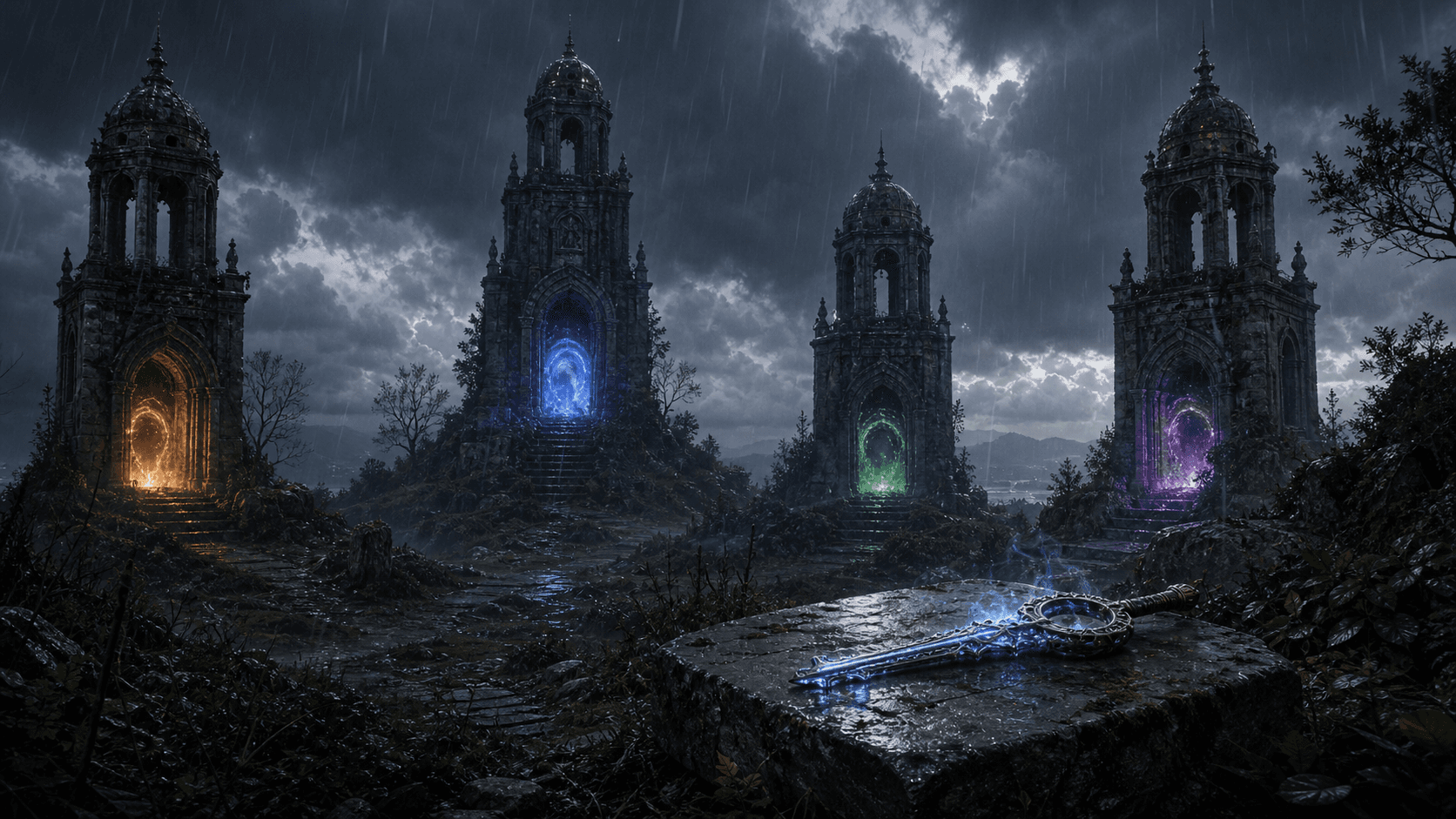 Elden Ring: Четыре колокольни и насыщенные мечевидные ключи: обложка гайда