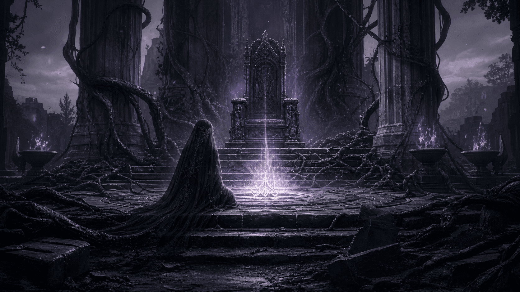 Elden Ring: сумрачный трон Принца Смерти и бледные корни
