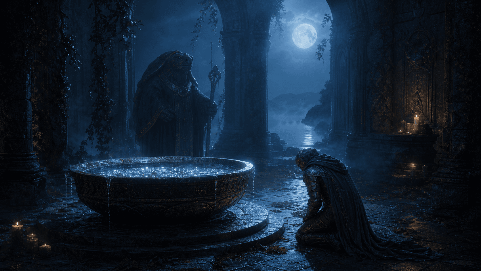 Elden Ring: Небесная роса и Храм клятв - как снять агро NPC и искупить грехи: обложка гайда