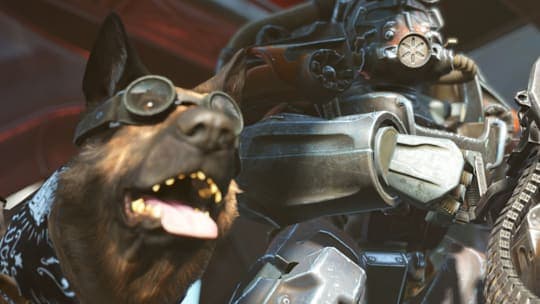 Fallout 4: Псина в очках на официальном арте Anniversary Edition