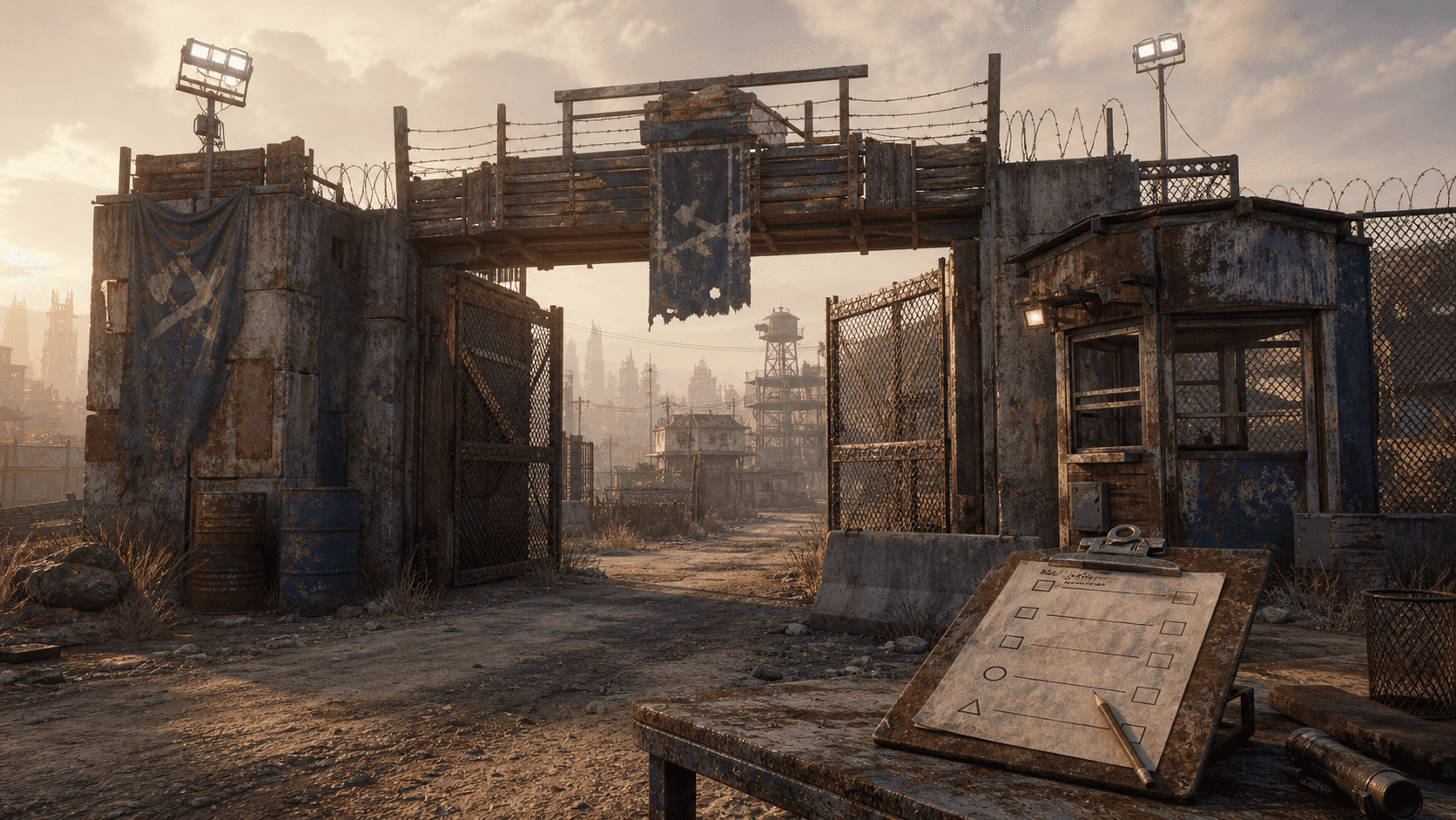 Fallout 4: ворота Альянса и анкета теста SAFE в квесте Человеческий фактор