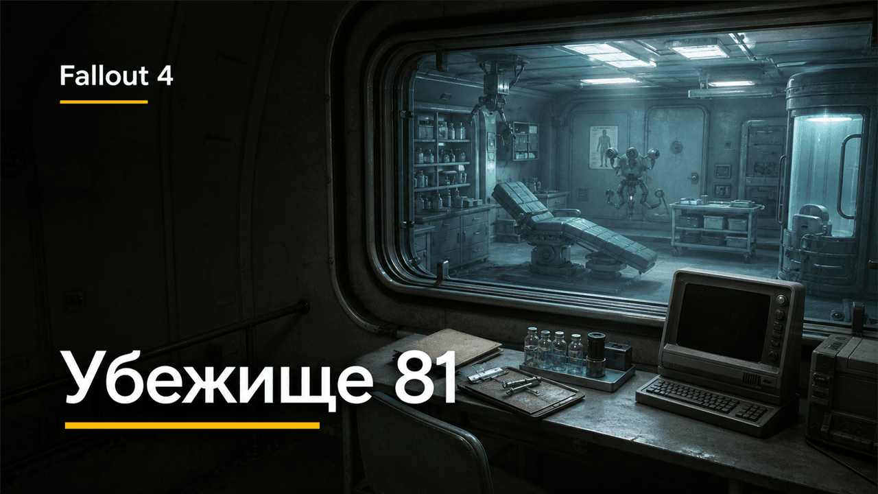 Fallout 4: тайная лаборатория Убежища 81 и Кюри