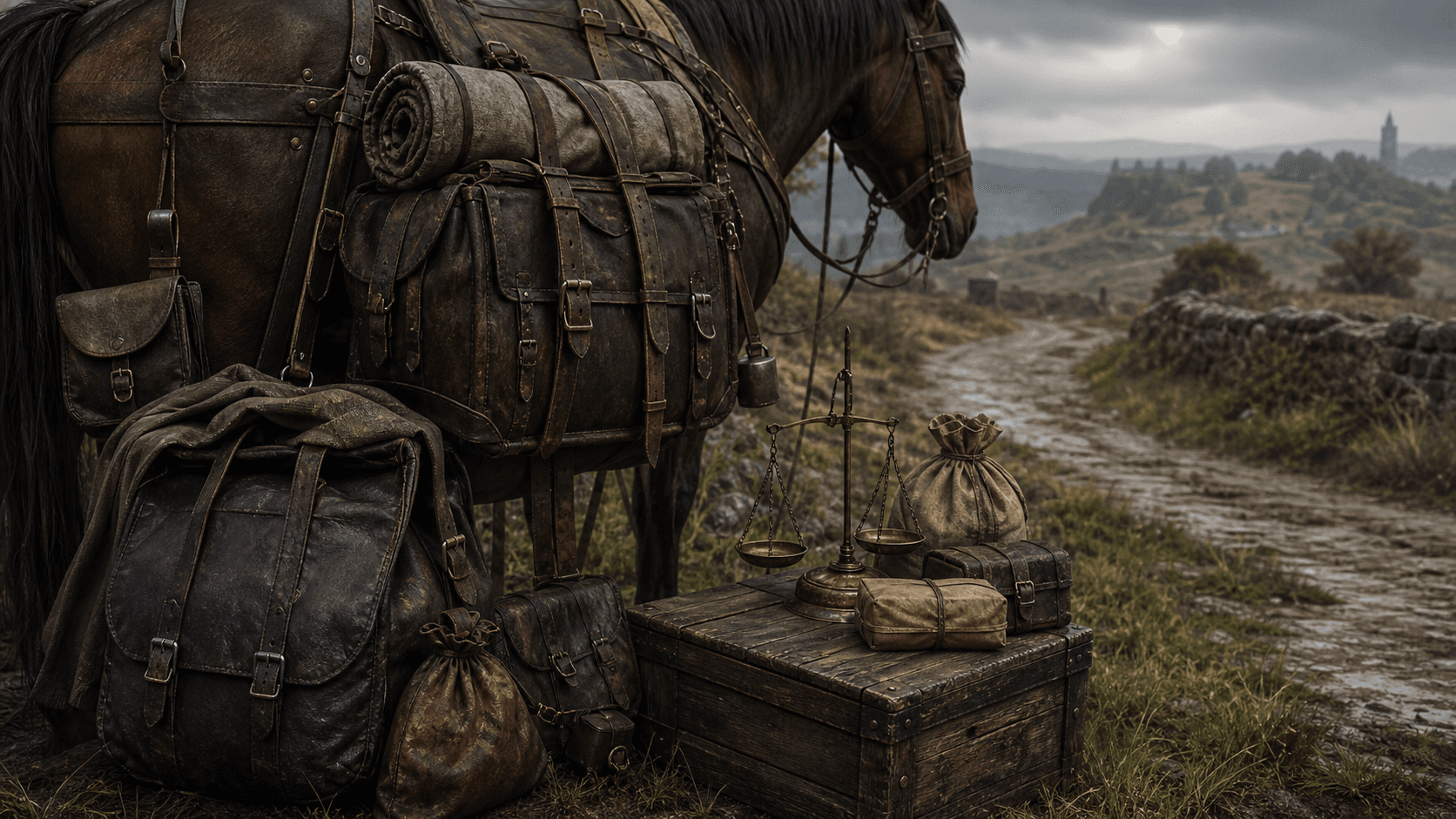 Kingdom Come: Deliverance 2: седельные сумки и переносимый вес