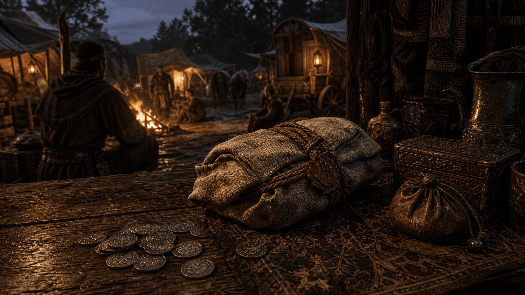 Kingdom Come: Deliverance II: краденые вещи с красной меткой и торговец-скупщик