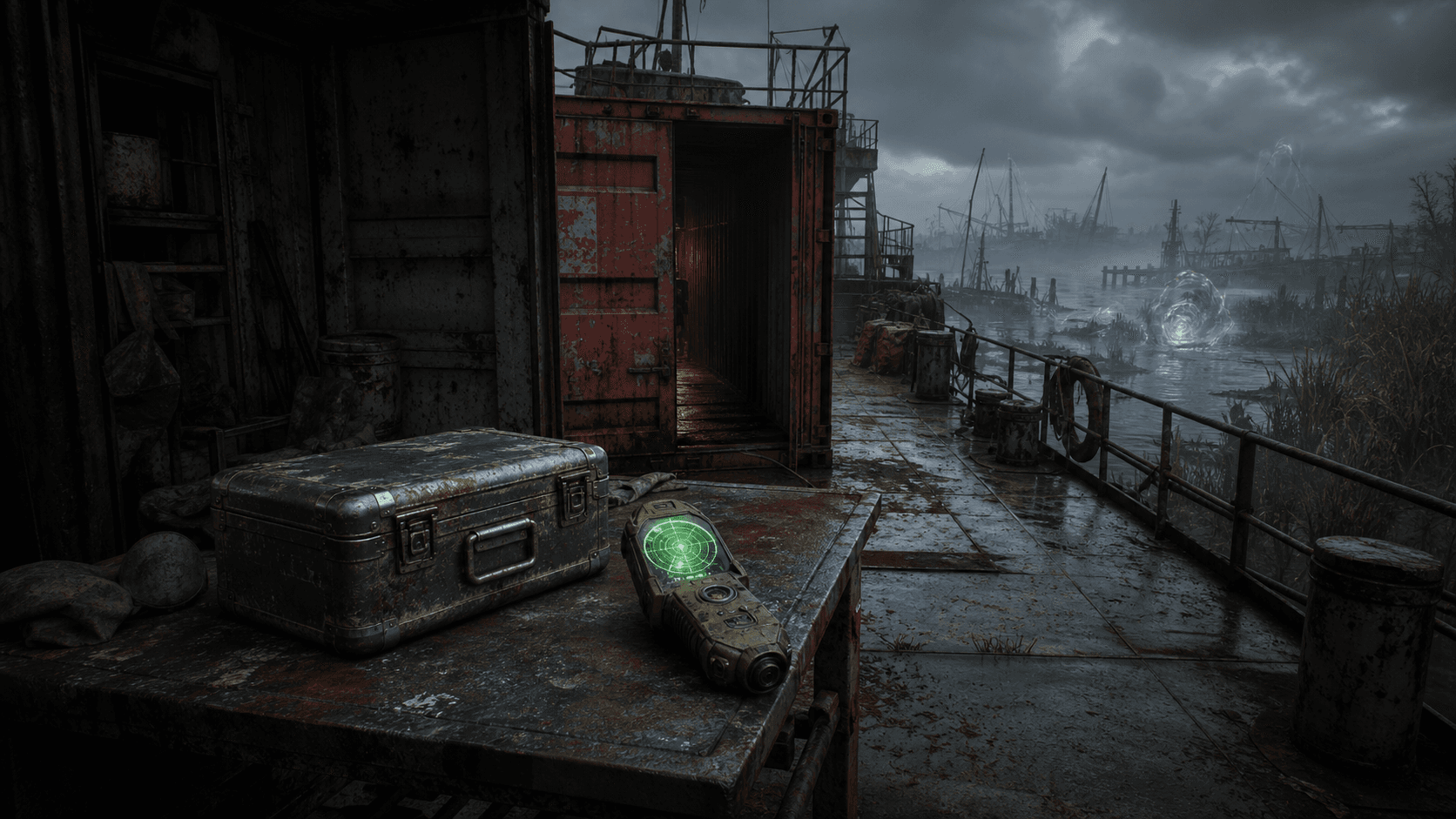 S.T.A.L.K.E.R. 2: кейс Султана и детектор Лоза на ржавом сухогрузе в Затоне