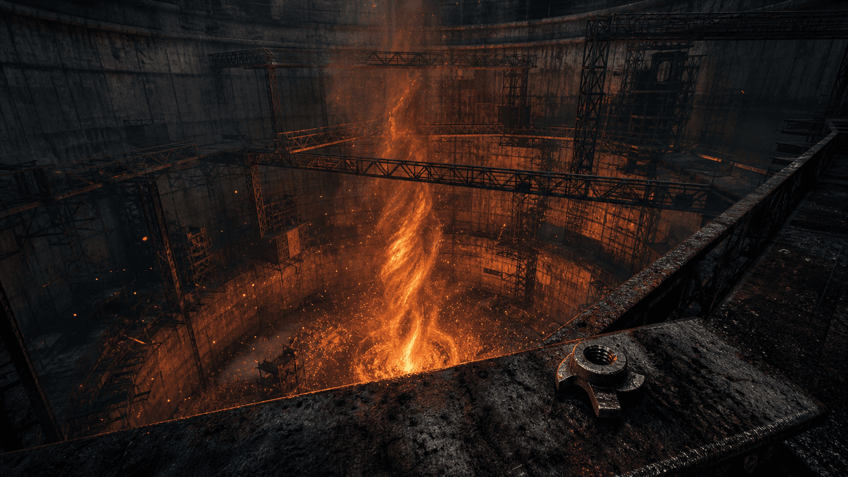 S.T.A.L.K.E.R. 2: Странная гайка в Огненном смерче у градирни