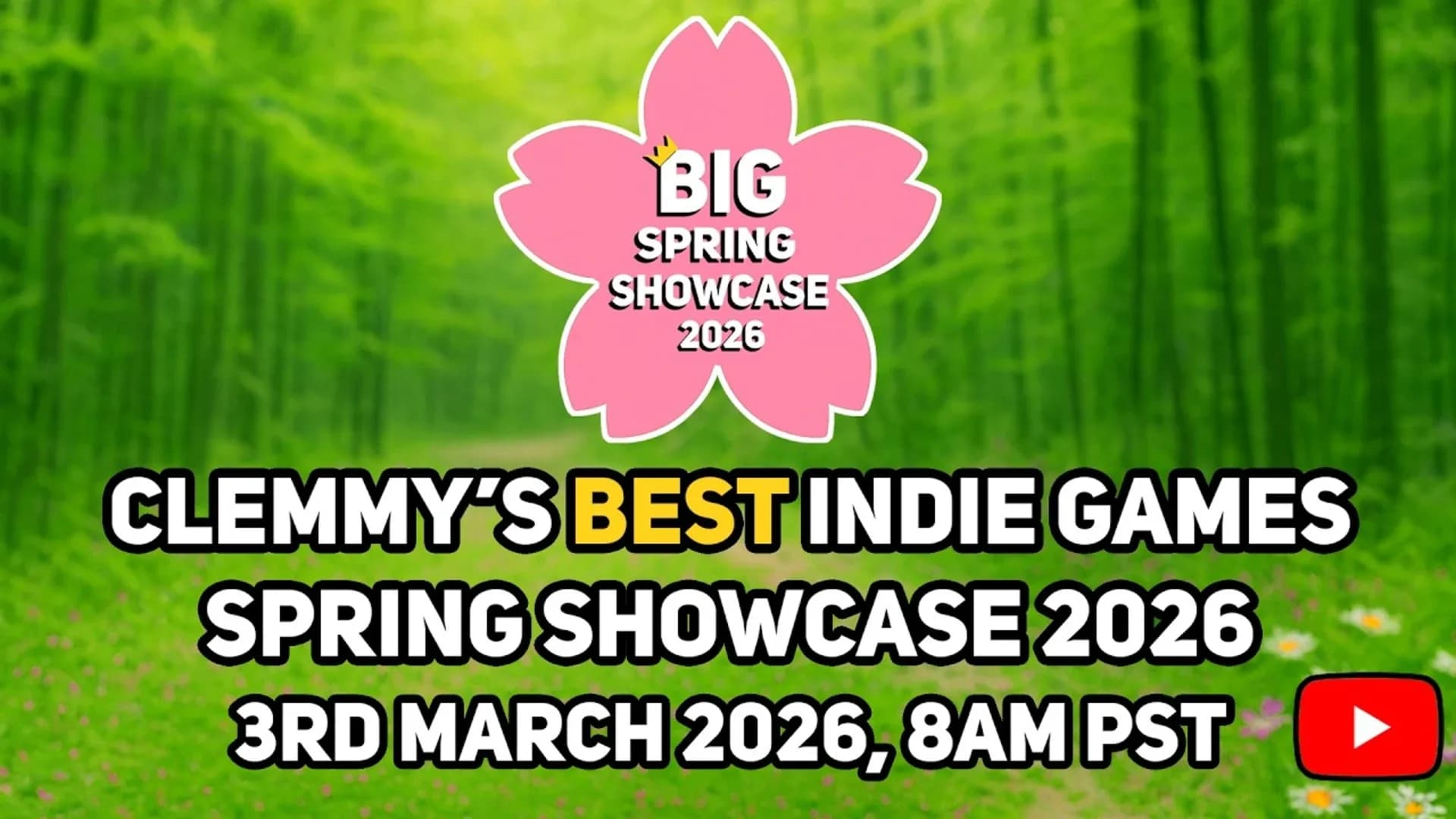 Clemmy's Best Indie Games Spring Showcase 2026