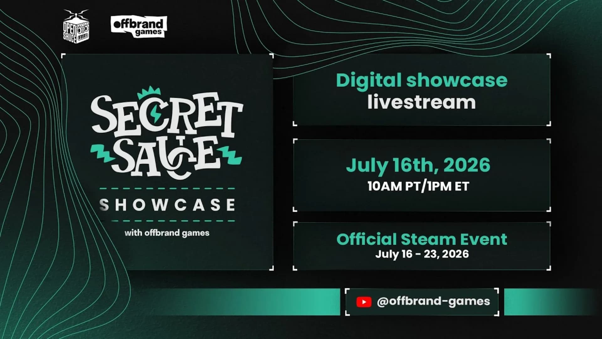 The Secret Sauce Showcase 2026