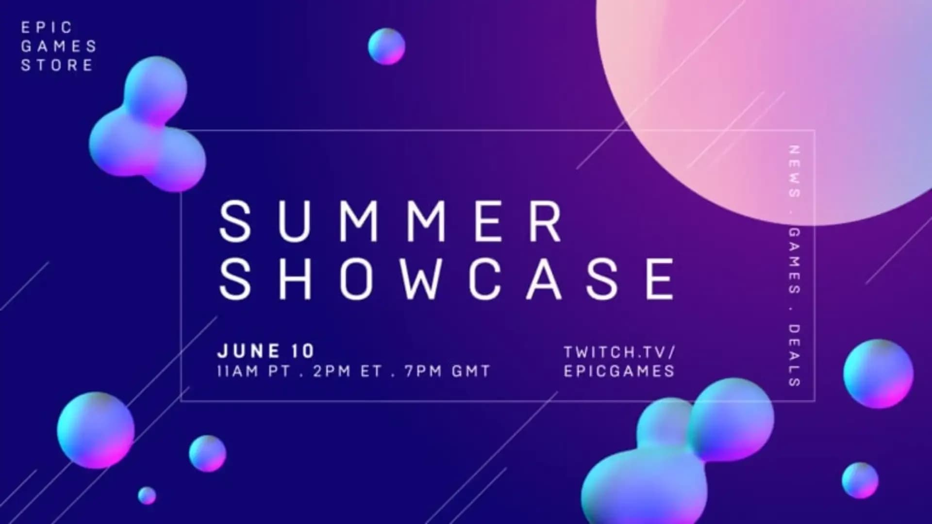 Epic Games Store Showcase 2022