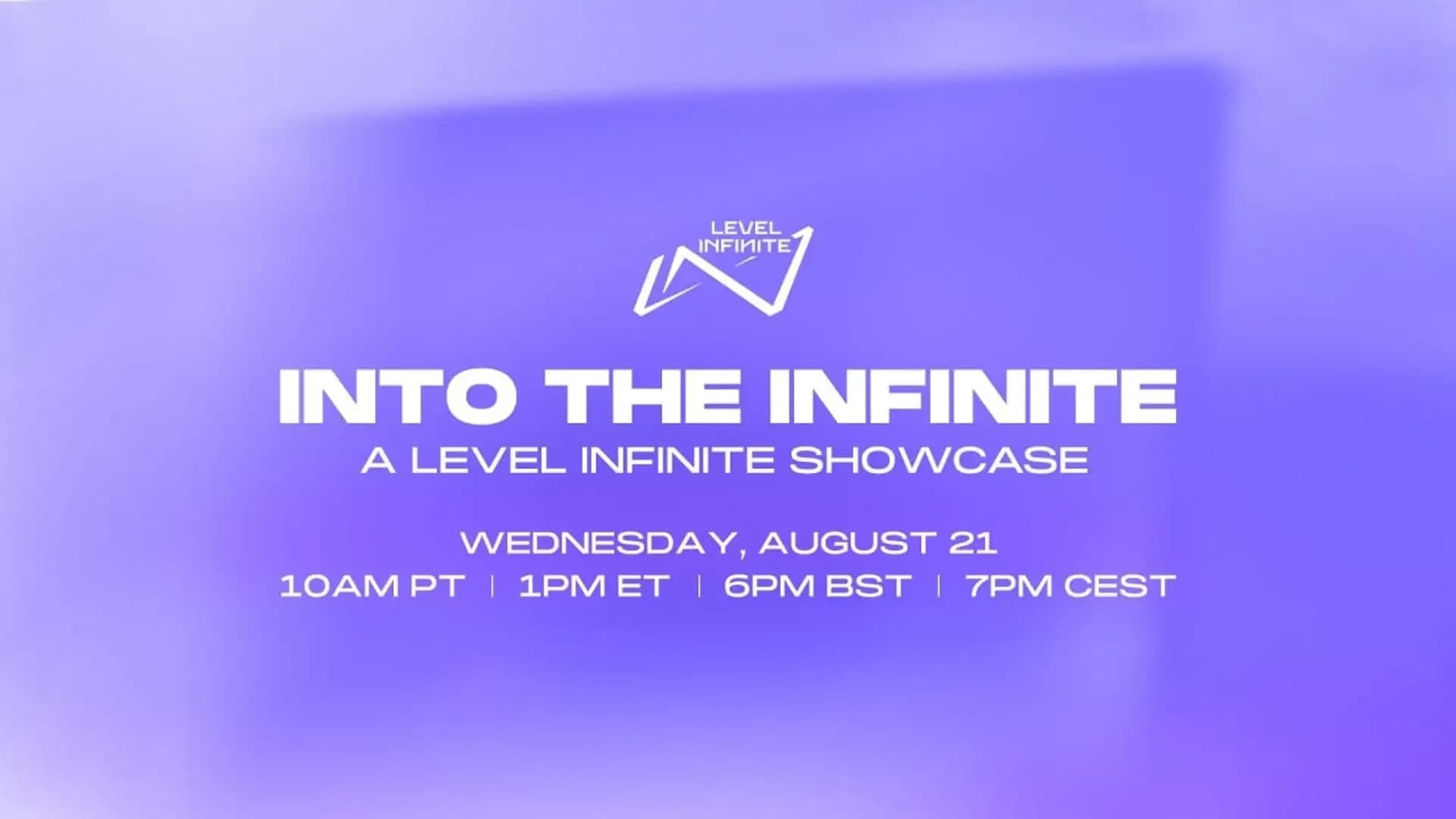 Into the Infinite: A Level Infinite Showcase 2024