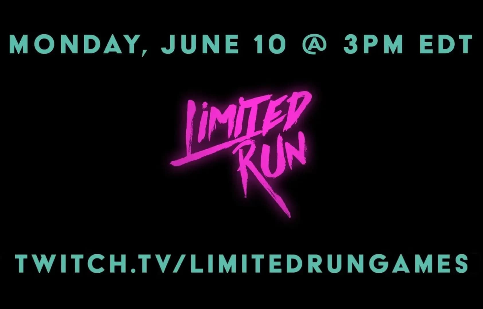 Limited Run Games E3 2019 Showcase
