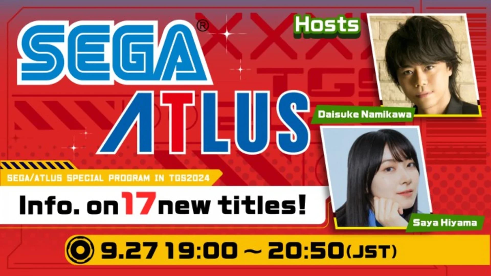 SEGA/ATLUS Special Program: Tokyo Game Show 2024