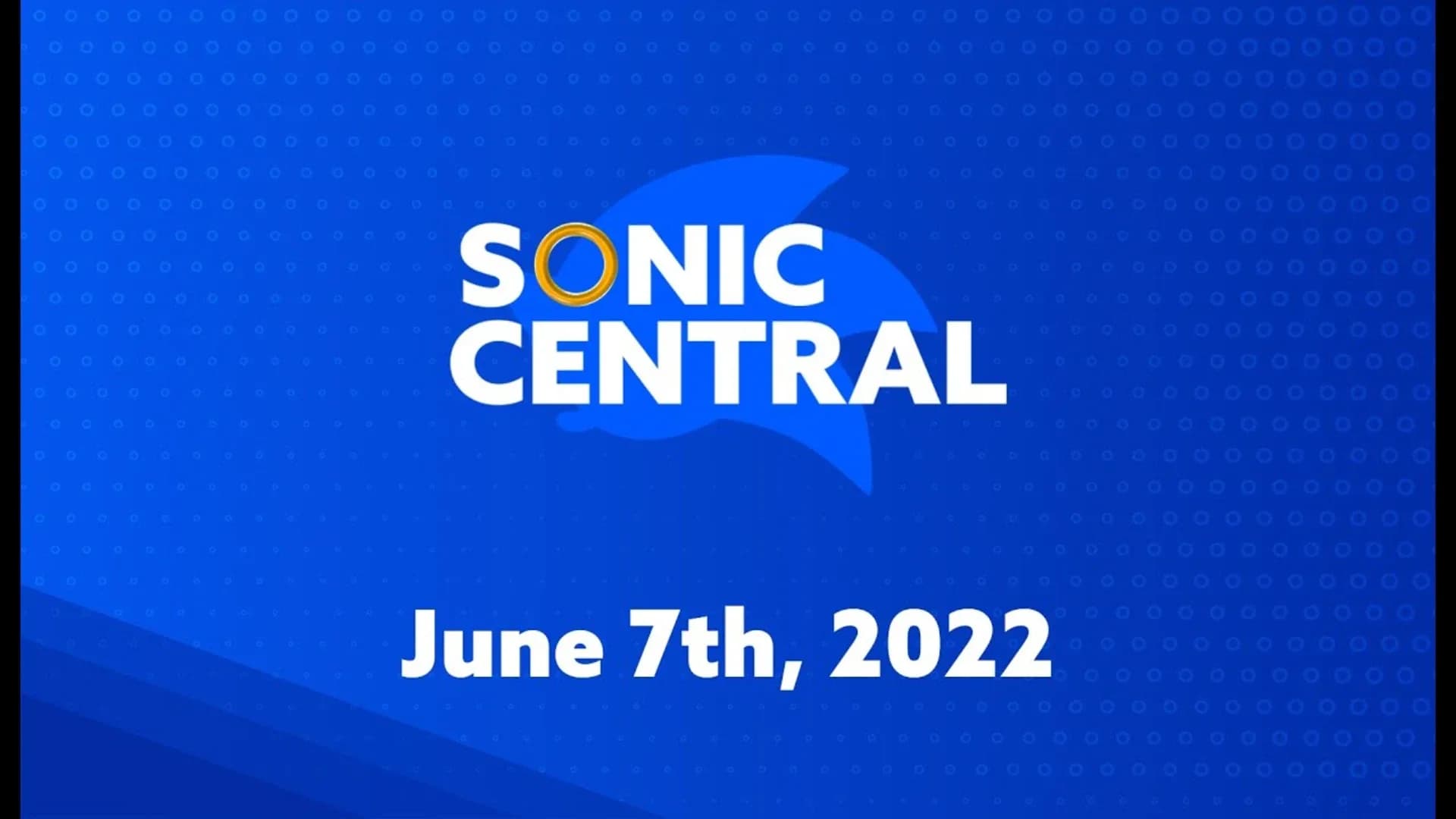 Sonic Central - June 7th 2022