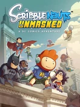 Обложка Scribblenauts Unmasked: A DC Comics Adventure