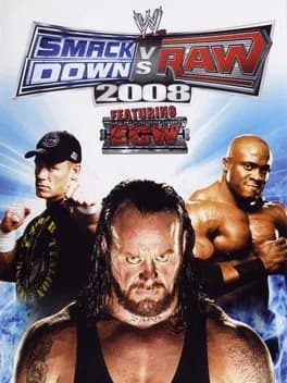 Обложка WWE SmackDown vs. Raw 2008