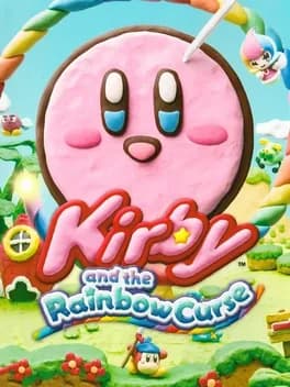 Обложка Kirby and the Rainbow Curse
