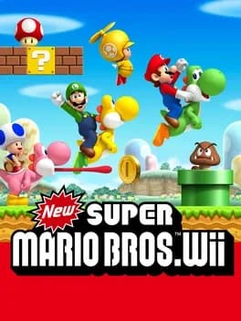 Обложка New Super Mario Bros. Wii