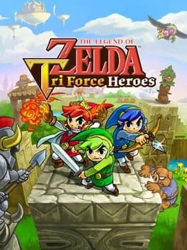 Обложка The Legend of Zelda: Tri Force Heroes
