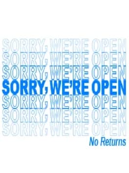 Обложка Sorry, We're Open