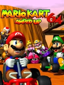 Обложка Mario Kart 64: Amped Up