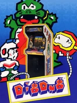 Обложка Dig Dug