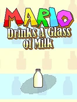 Обложка Mario Drinks A Glass of Milk