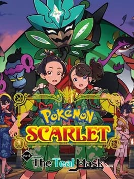 Обложка Pokémon Scarlet: The Hidden Treasure of Area Zero - Part 1: The Teal Mask