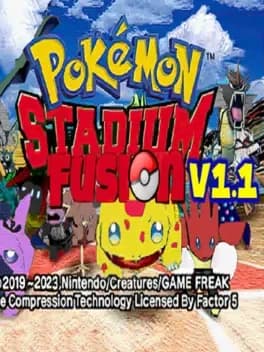 Обложка Pokémon Stadium Fusion