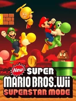 Обложка NSMBW Superstar Mode