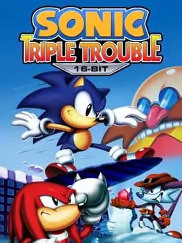 Обложка Sonic Triple Trouble 16-Bit