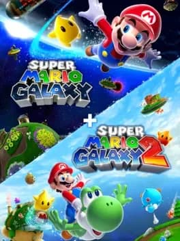 Обложка Super Mario Galaxy + Super Mario Galaxy 2