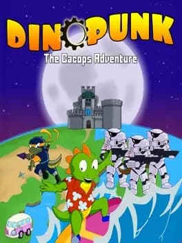 Обложка Dinopunk: The Cacops Adventure