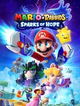 Обложка Mario + Rabbids Sparks of Hope