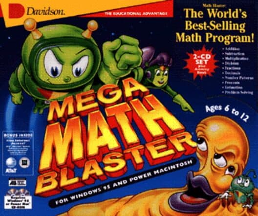Обложка Mega Math Blaster
