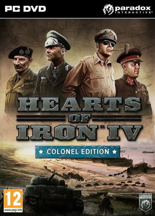 Обложка Hearts of Iron IV: Colonel Edition