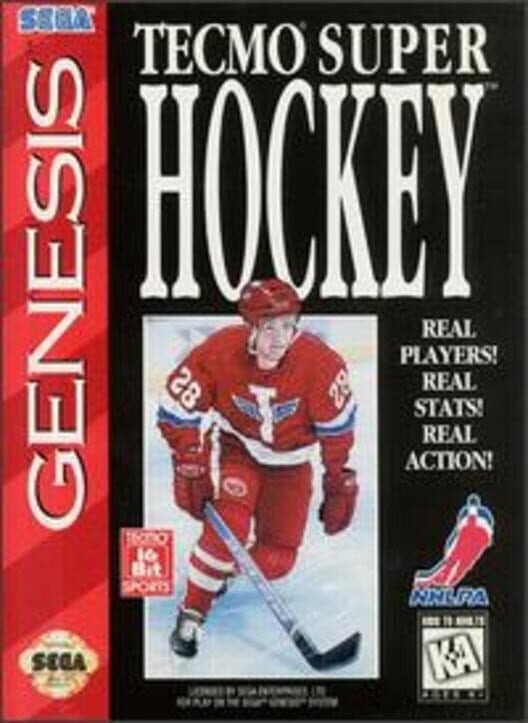 Обложка Tecmo Super Hockey
