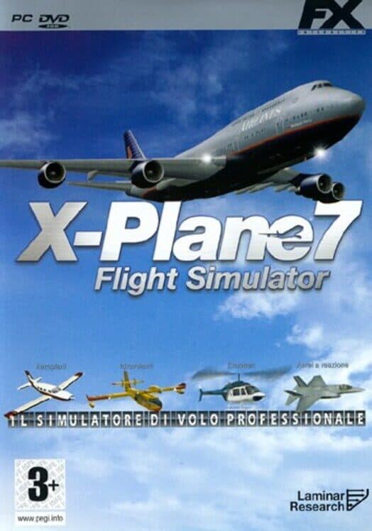 Обложка X-Plane 7