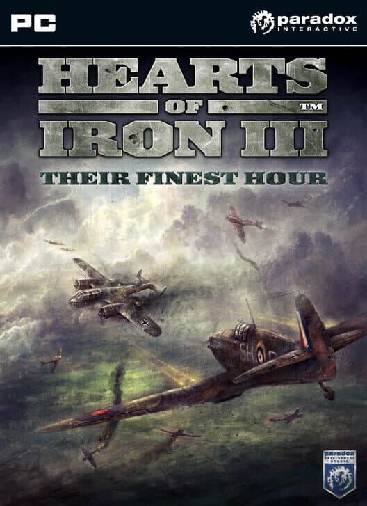 Обложка Hearts of Iron III: Their Finest Hour