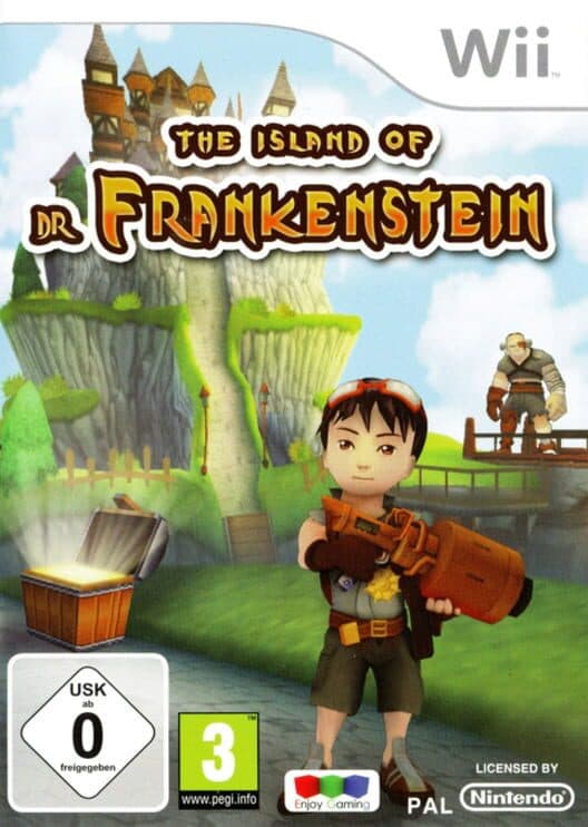 Обложка The Island of Dr. Frankenstein