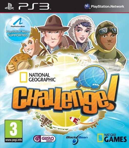 Обложка National Geographic Challenge!
