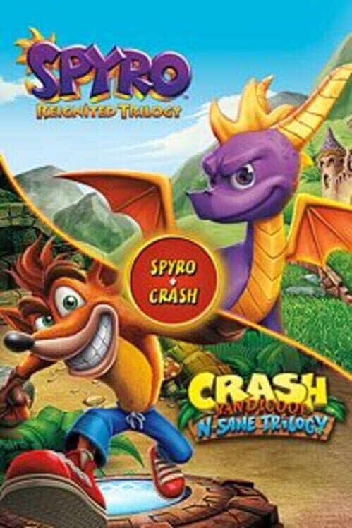 Обложка Spyro + Crash Remastered Game Bundle