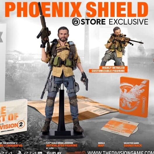 Обложка Tom Clancy's The Division 2: The Phoenix Shield Edition