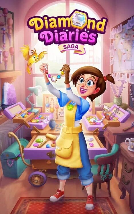 Обложка Diamond Diaries Saga