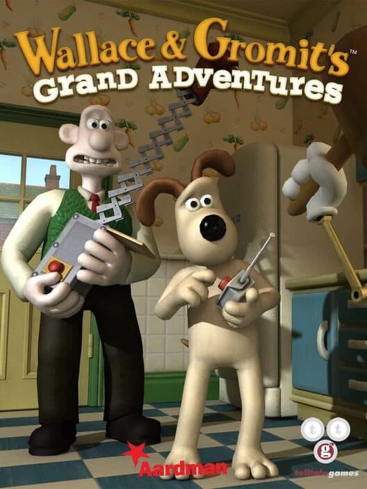 Обложка Wallace & Gromit's Grand Adventures